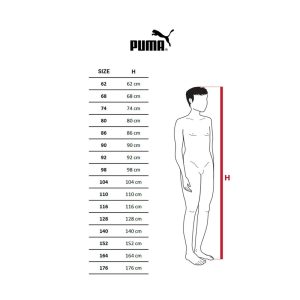 Puma tracksuit size guide best sale