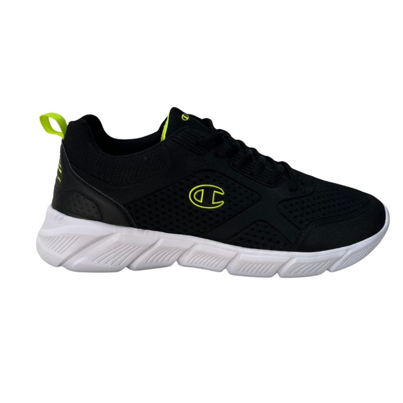 Champion Men Low Cut Jolt Athletic Style Running Shoes Black S21943-KK015