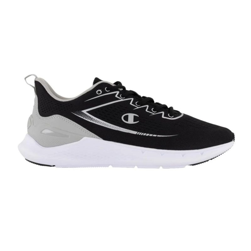 Champion Men Nimble Low Cut Athletic Style Running Shoes Black S22093-KK016