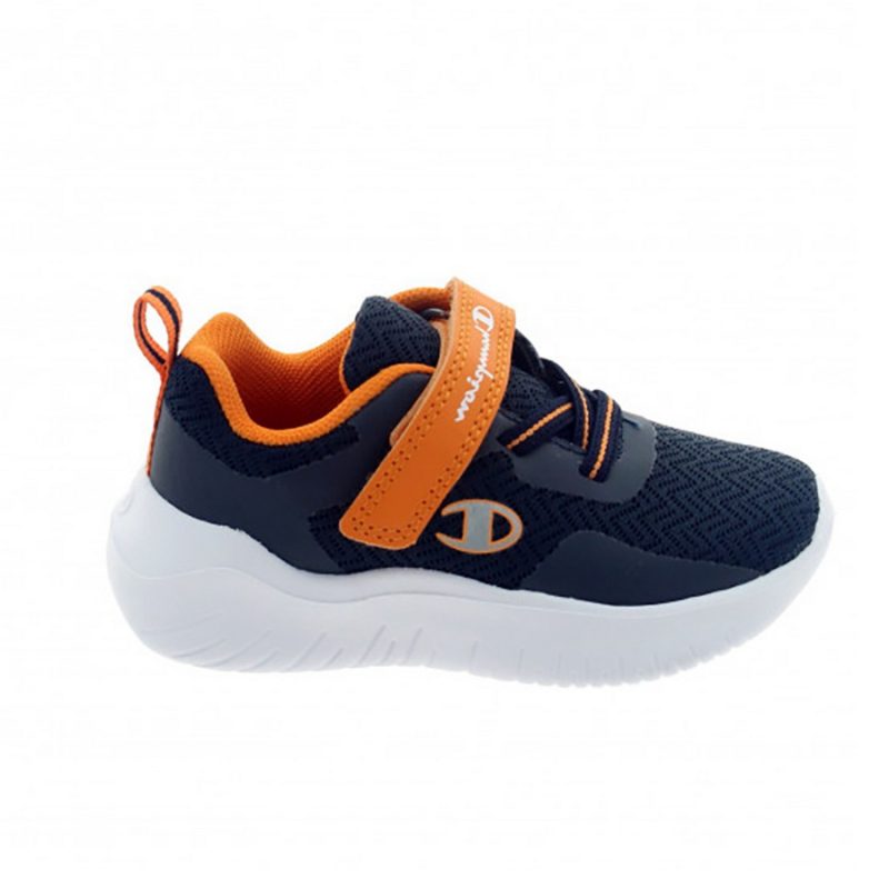 Champion Infants And Toddler Boys Low Cut Shoes Softy Evolve Navy S32453-BS504