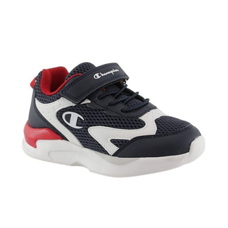 Champion Kids Boys Fast Rebound PS Low Cut Sneaker Shoes Navy S32769-BS506