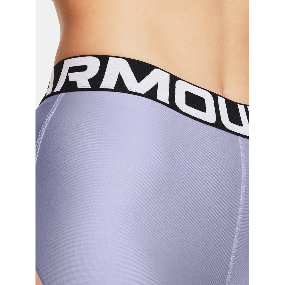 Under Armour Heatgear 8" Women Athletic Gym Shorts Blue 1383627-539 - Image 7