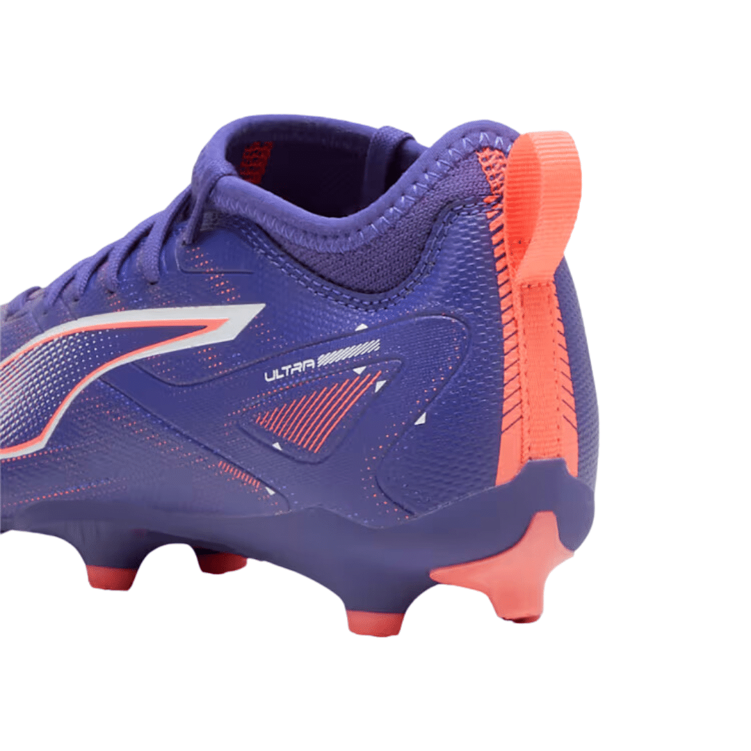 Puma Ultra 5 Match Fg/ag Jr Kids Football Game Boots Boys Shoes Purple 108096-01 - Image 2
