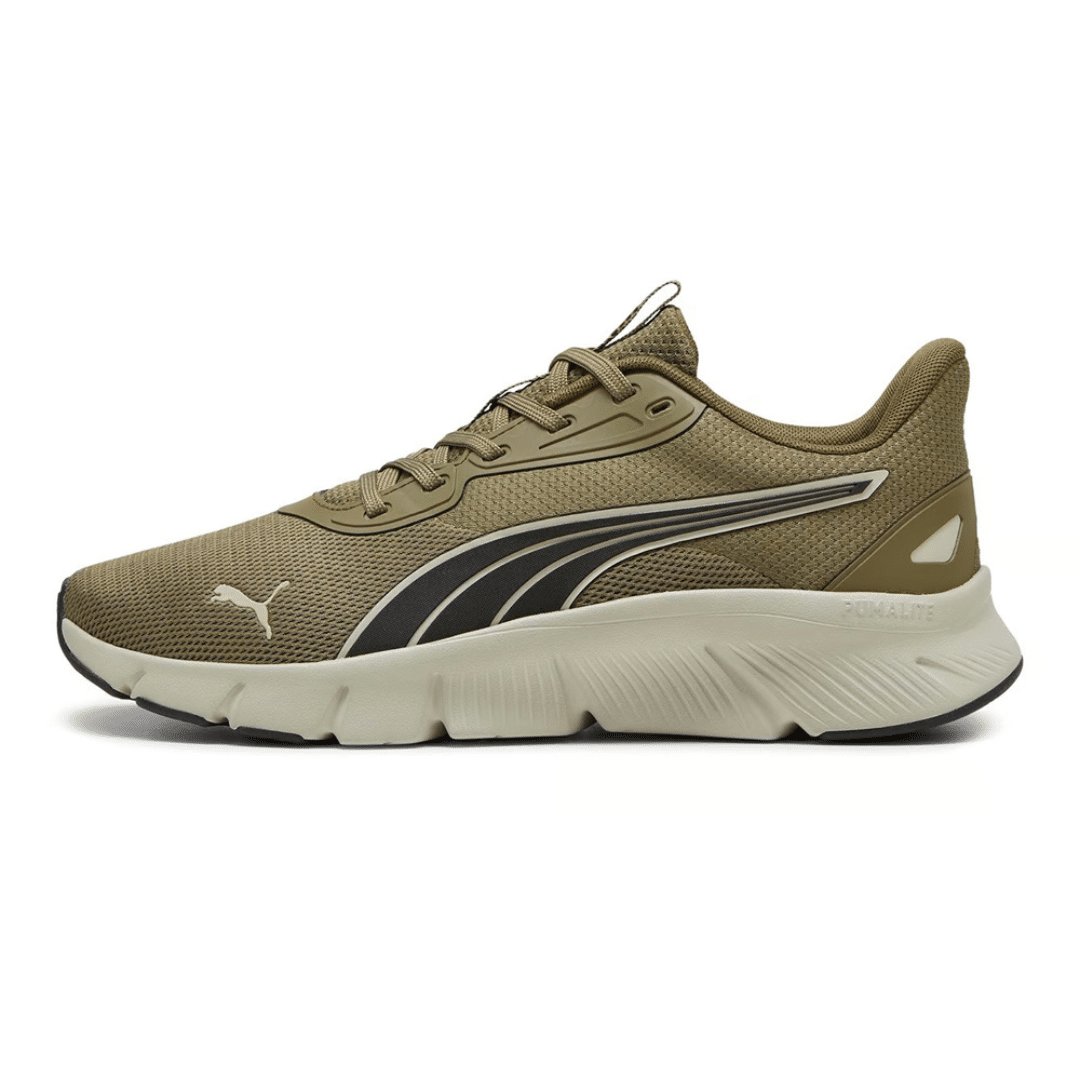 Puma Flexfocus Lite Modern Athletic Running Men Shoes Khaki 310093-06 - Image 2