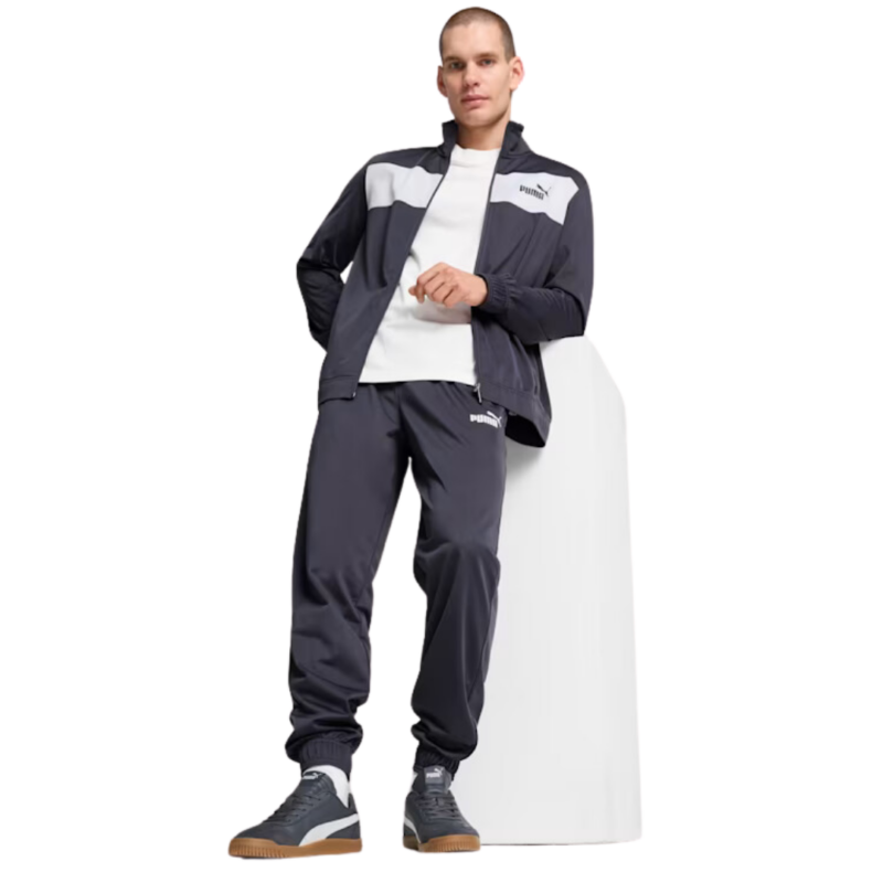 Puma Poly Suit Men Tracksuit Set Grey 677427 69 San Siro Sports