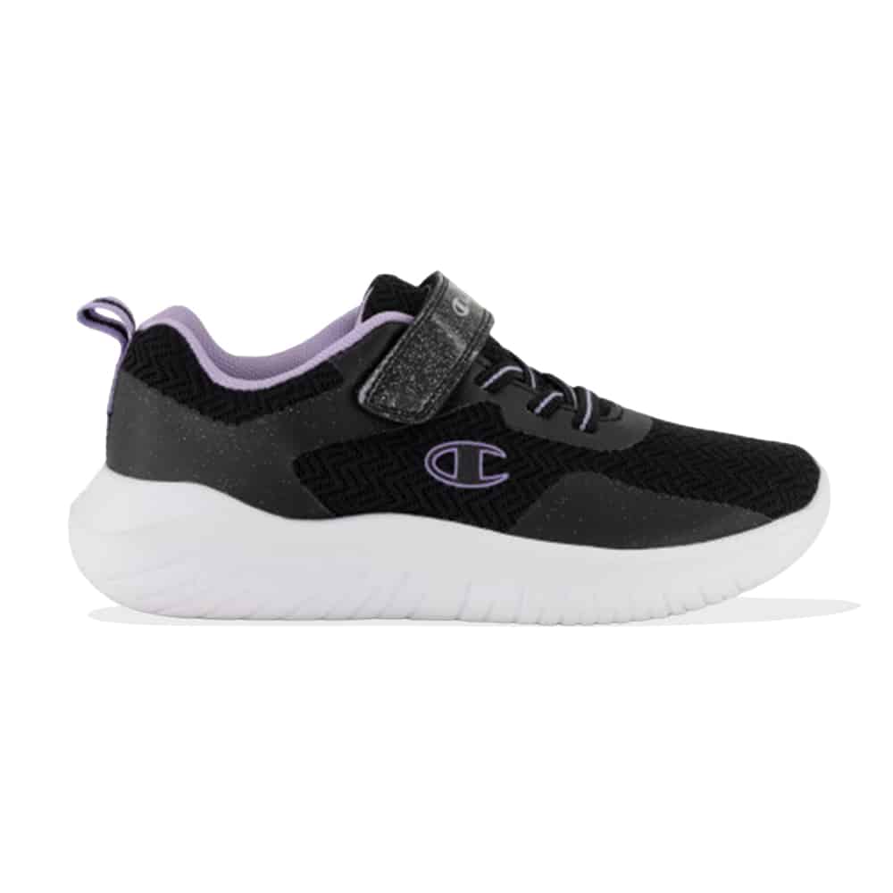 Champion Kids Girls Softy Evolve Ps Low Cut Shoe Black S32532-KK009