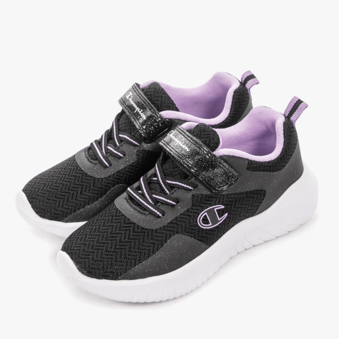 Champion Kids Girls Softy Evolve Ps Low Cut Shoe Black S32532-KK009 - Image 3