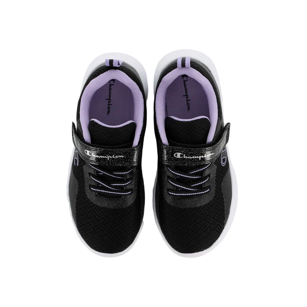 Champion Kids Girls Softy Evolve Ps Low Cut Shoe Black S32532-KK009 - Image 5
