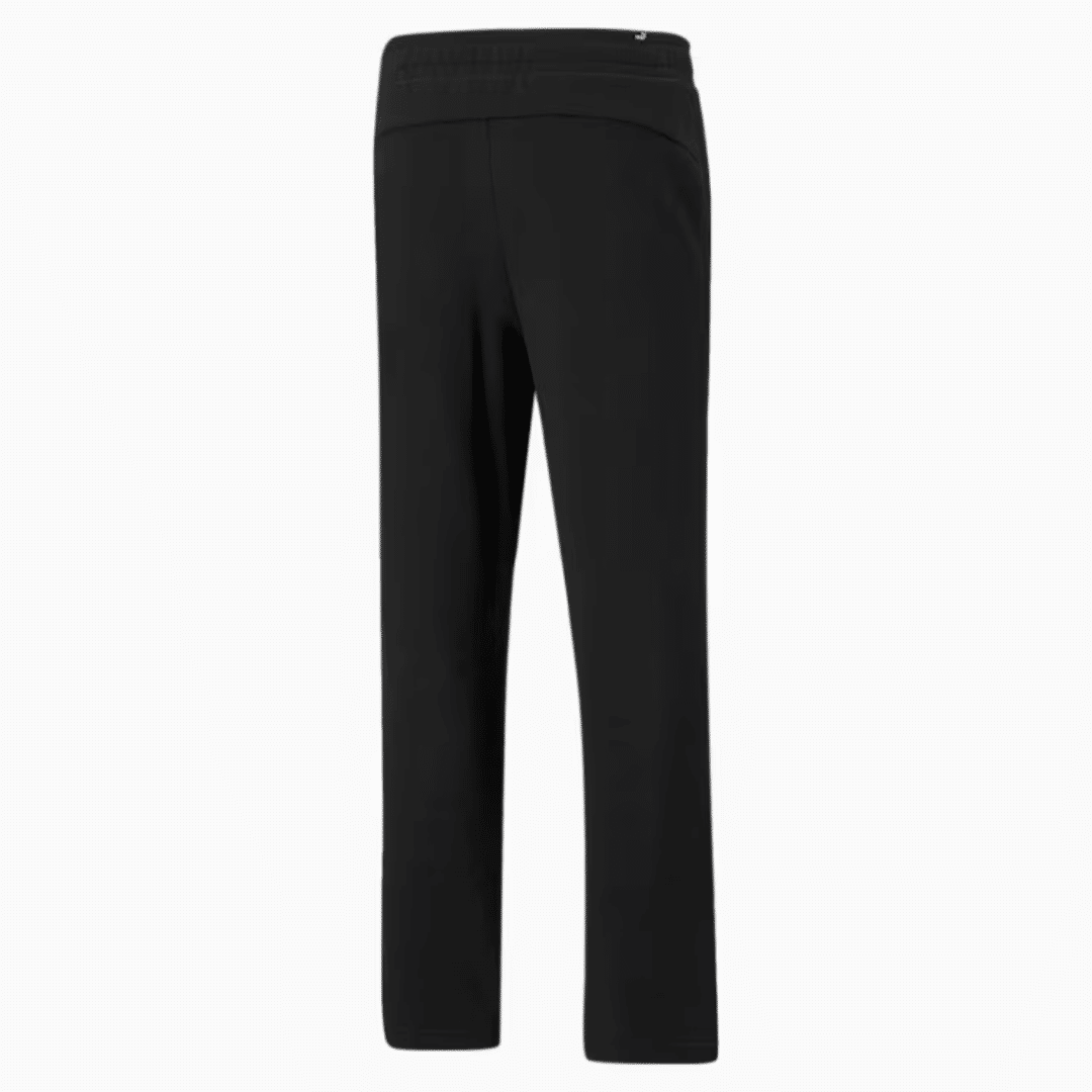 Puma Essentials Logo Men Fleece Pants Black 586718-01 - Image 6