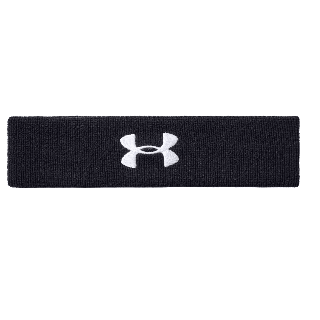 The Under Armour Performance Headband (model number 1276990-001) in black is a versatile accessory designed for athletes and fitness enthusiasts. This headband provides excellent moisture management and comfort, making it ideal for a variety of sports and activities.