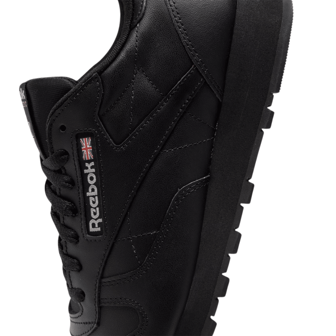 Reebok Classic Leather Men's Fashion Sneakers Shoes Black 100008494 - Image 8