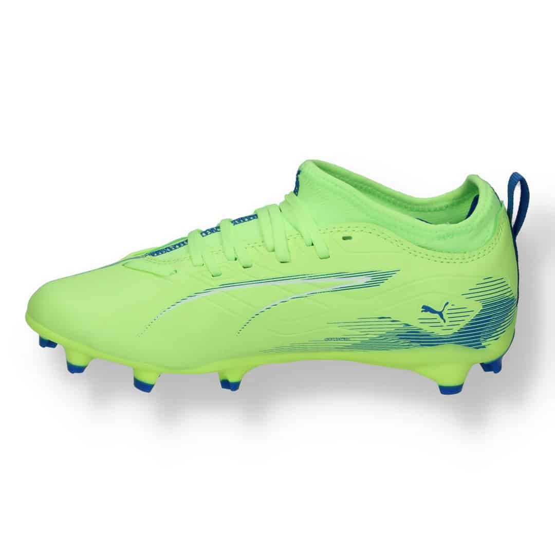 Puma Ultra 5 Match FG/AG JR Kids Football Game Boots Boys Shoes Yellow 108096-03 - Image 2