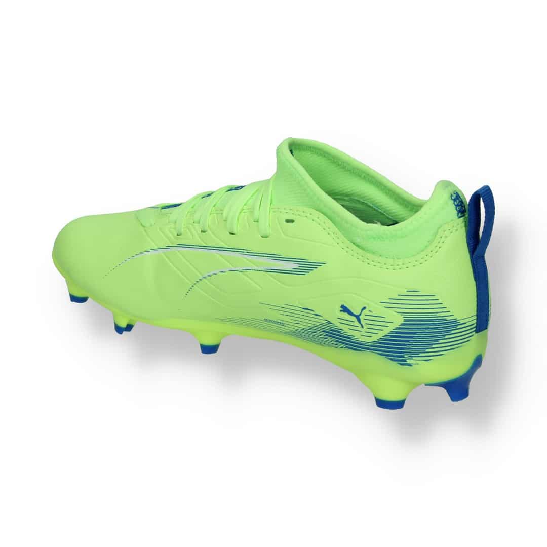 Puma Ultra 5 Match FG/AG JR Kids Football Game Boots Boys Shoes Yellow 108096-03 - Image 4