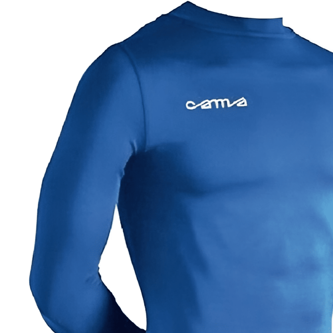 Cama Men Termica Shirt Long Sleeve Thermal Blue 175 - Image 2