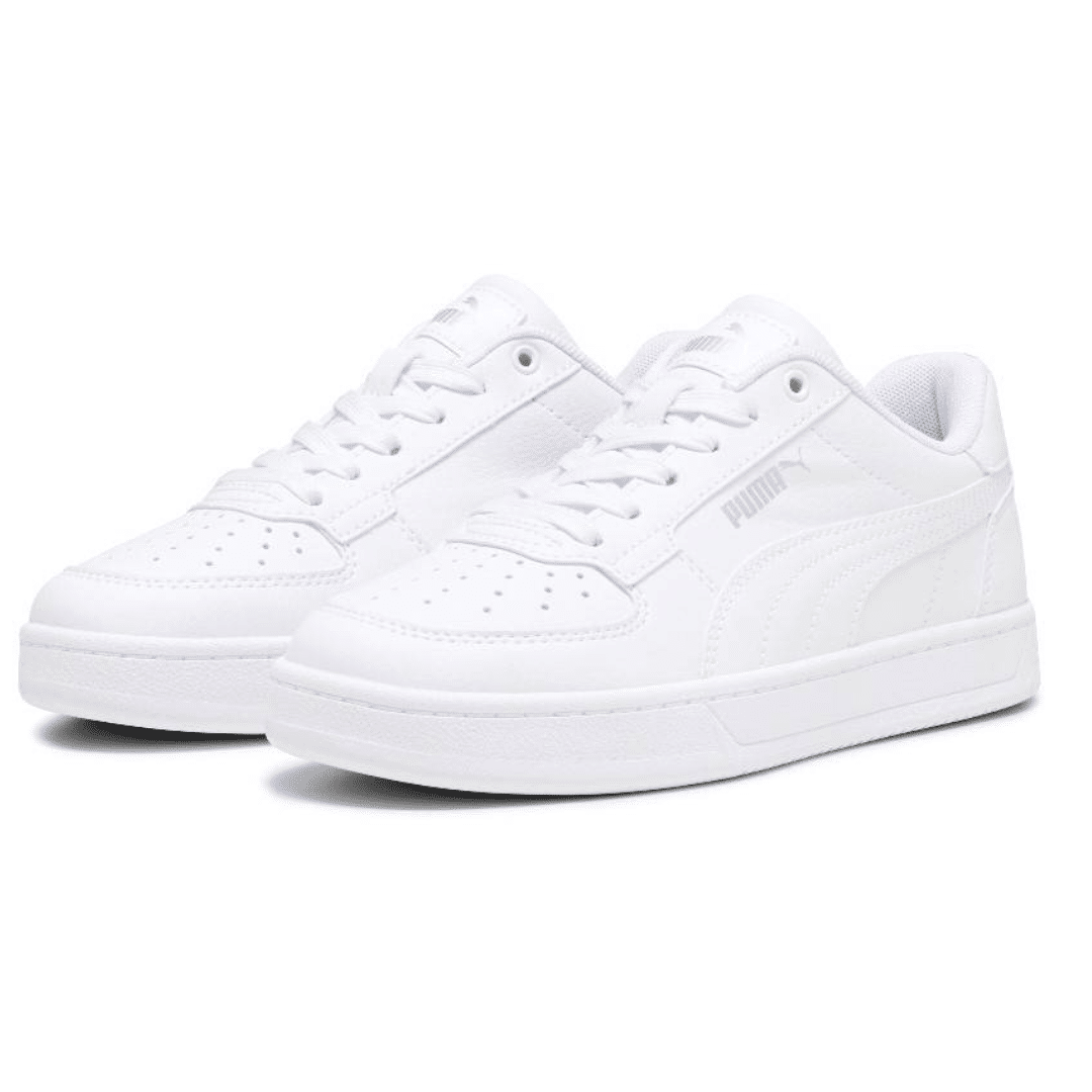 Puma Caven 2.0 Fashion Sneakers Junior Big Kids Unisex Shoes White 393837-02 - Image 3