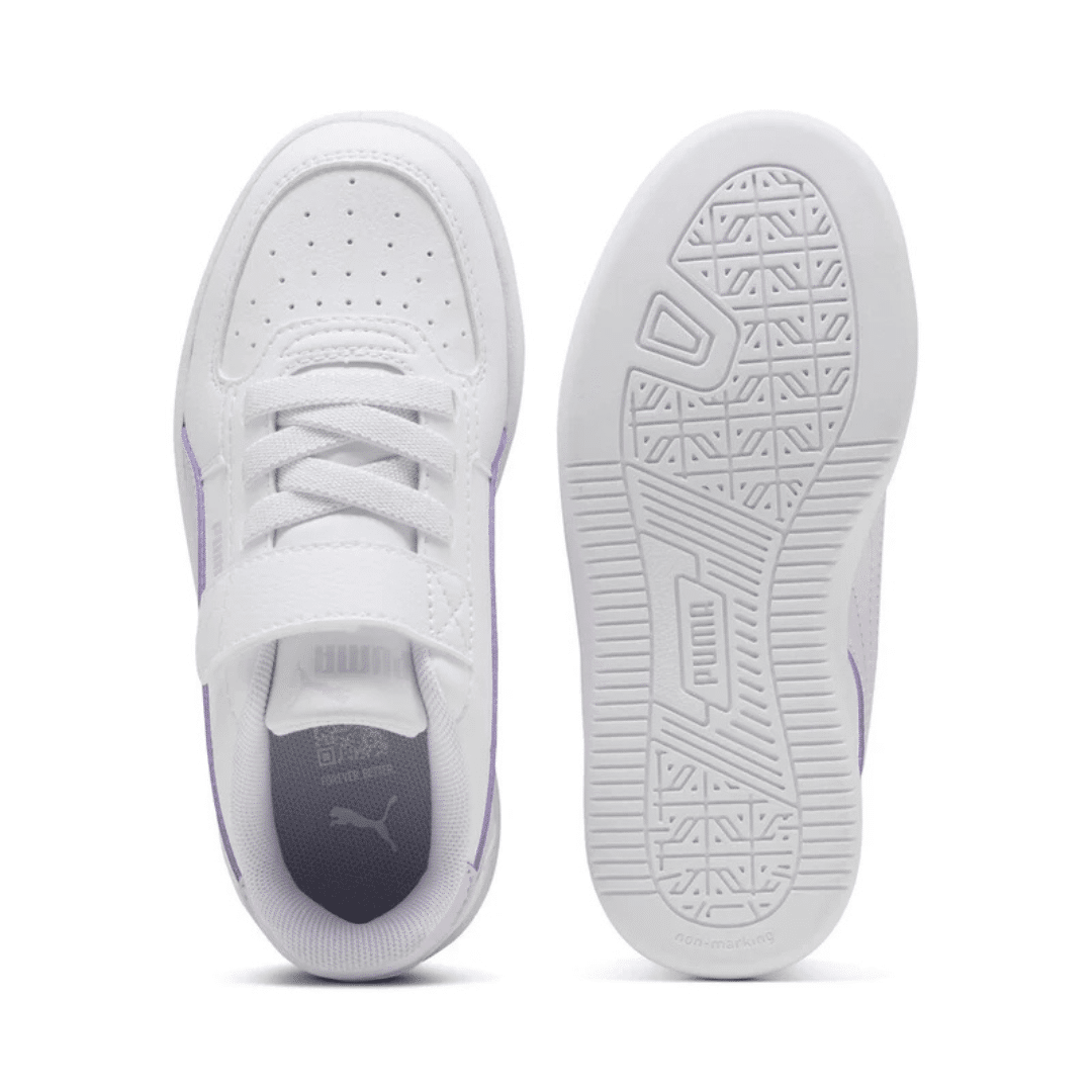Puma Caven 2.0 Ac+ Ps Fashion Sneakers Girls Kids Shoes White 393839-46 - Image 3