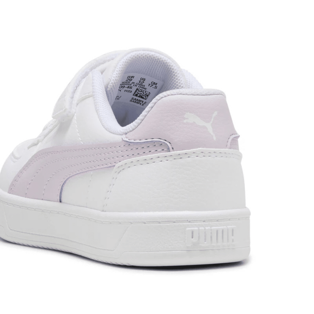 Puma Caven 2.0 Ac+ Ps Fashion Sneakers Girls Kids Shoes White 393839-46 - Image 2
