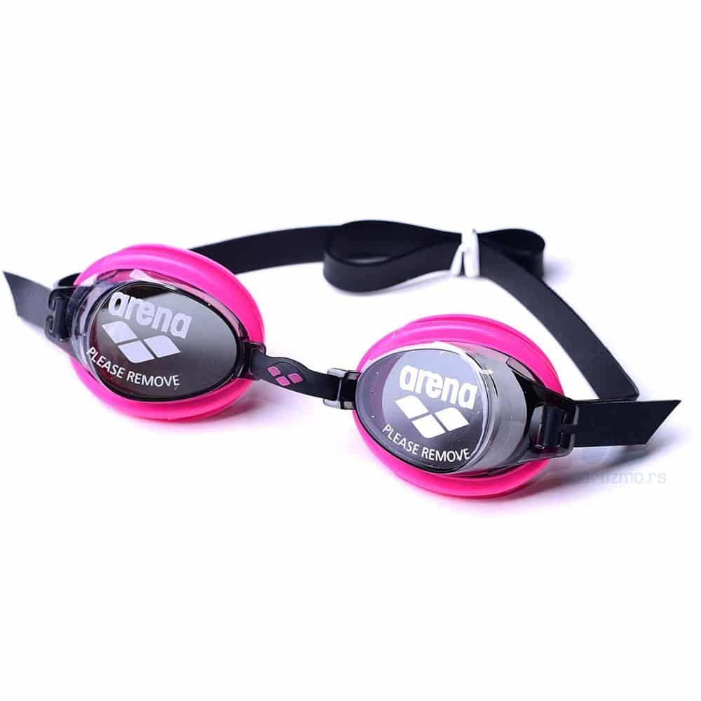 Arena Bubble 3 Junior Girls Swimming Goggles Pink 92395-95 - Image 2