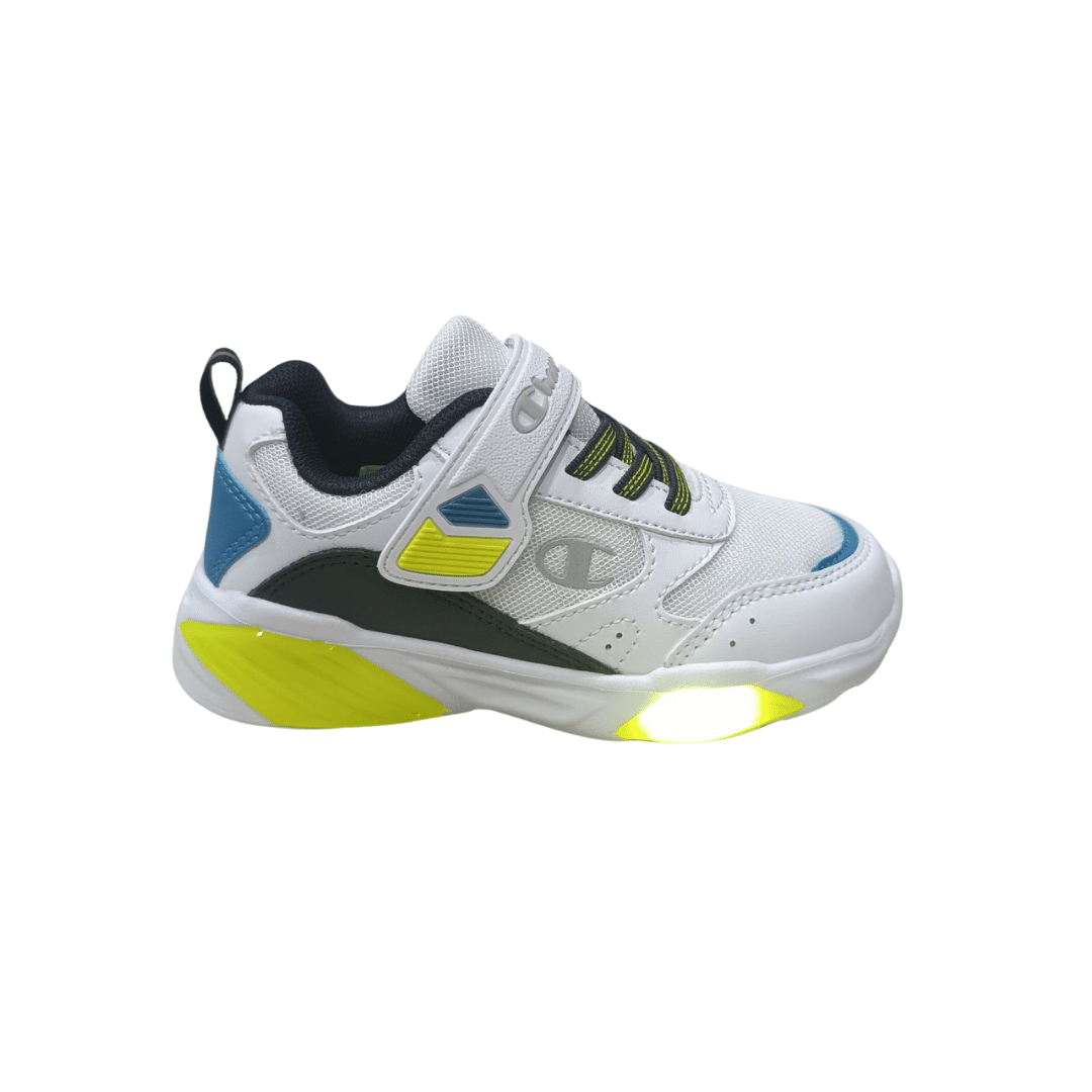 Champion Kids Boys Wave B Ps Low Cut Shoes White S32778-WW008 - Image 2