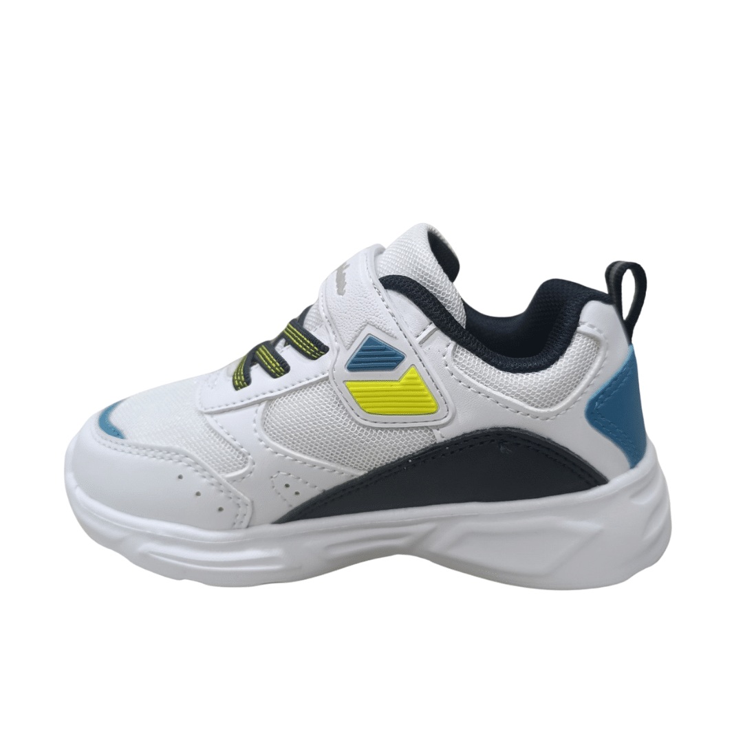 Champion Kids Boys Wave B Ps Low Cut Shoes White S32778-WW008 - Image 4