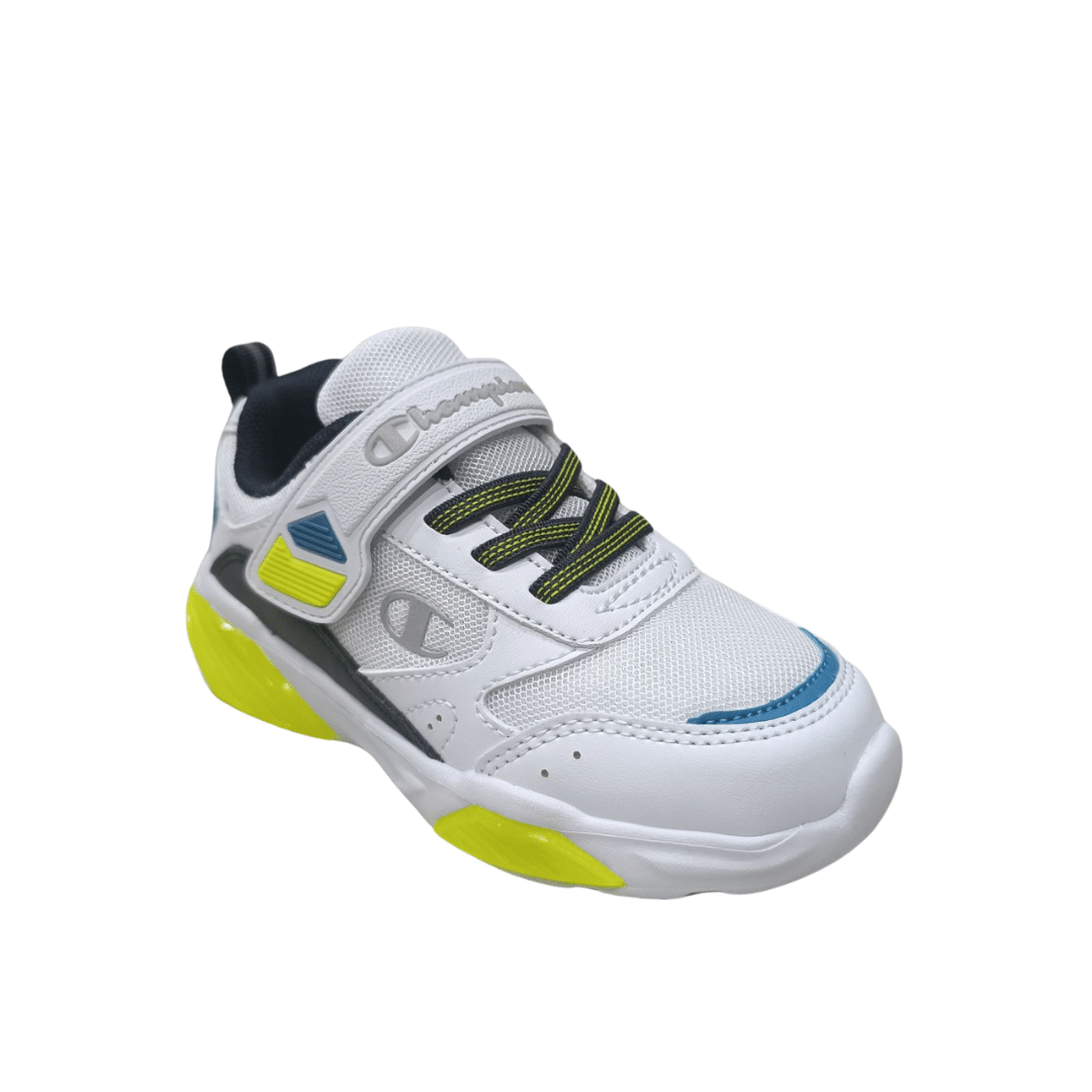 Champion Kids Boys Wave B Ps Low Cut Shoes White S32778-WW008 - Image 3