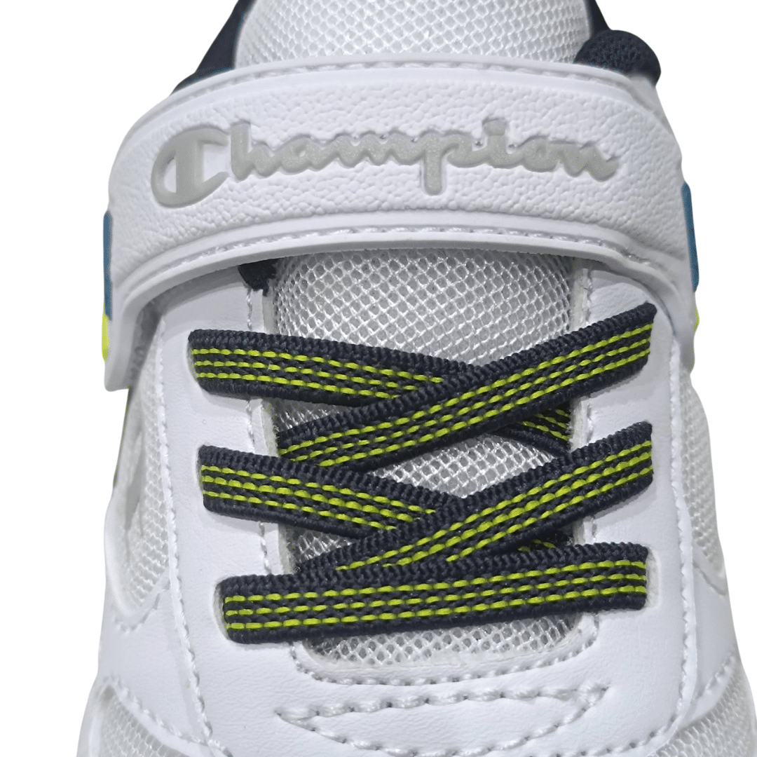 Champion Kids Boys Wave B Ps Low Cut Shoes White S32778-WW008 - Image 7