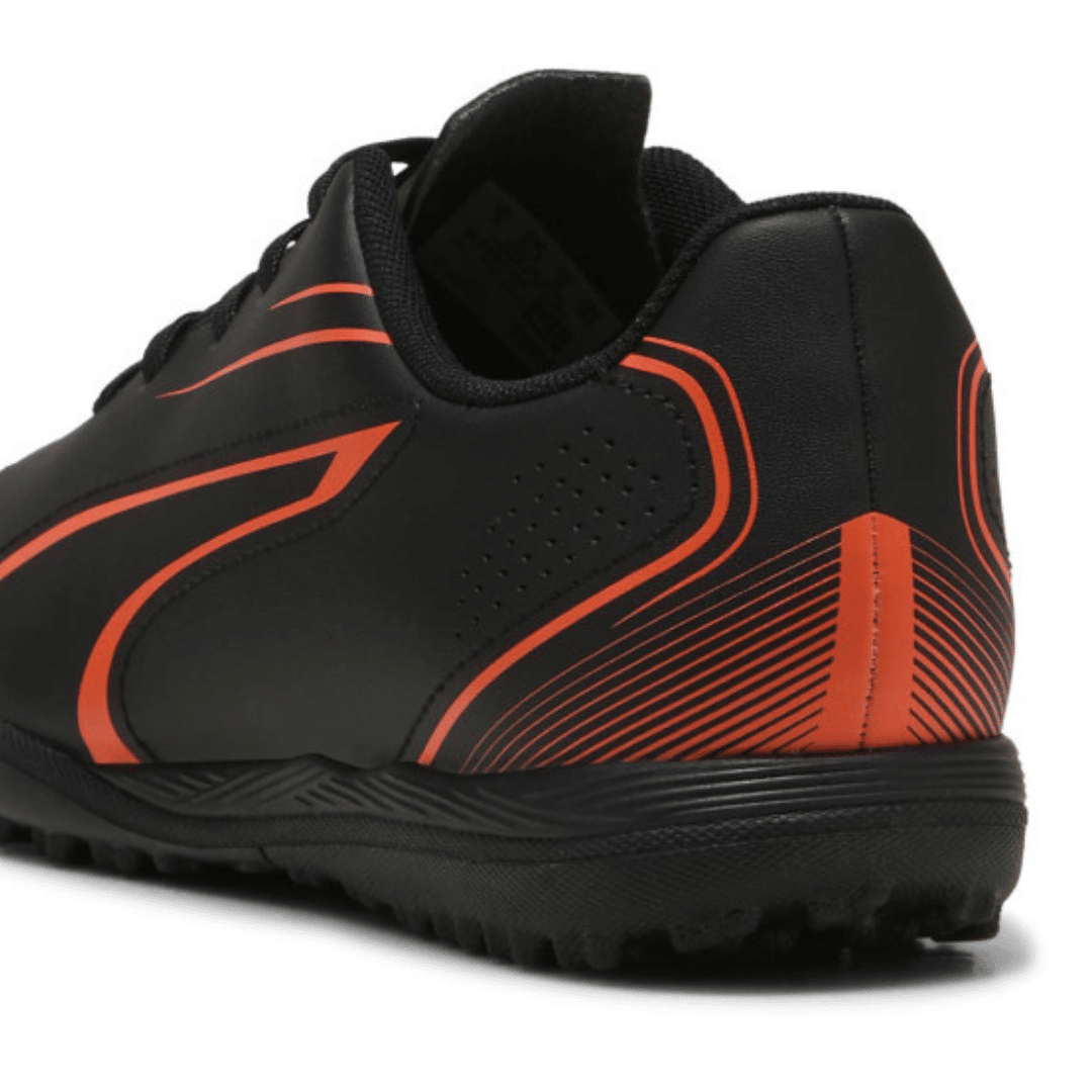 Puma Vitoria Tt Jr Turf Mini Football Futsal Kids Shoes Black 107487-09 - Image 2