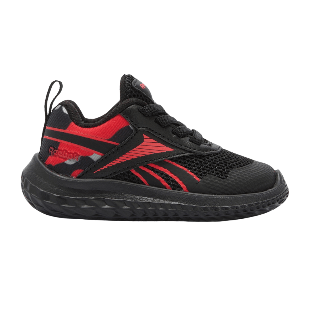 Reebok Infants Rush Runner 5 Elastic Lace Shoes Black 100209188
