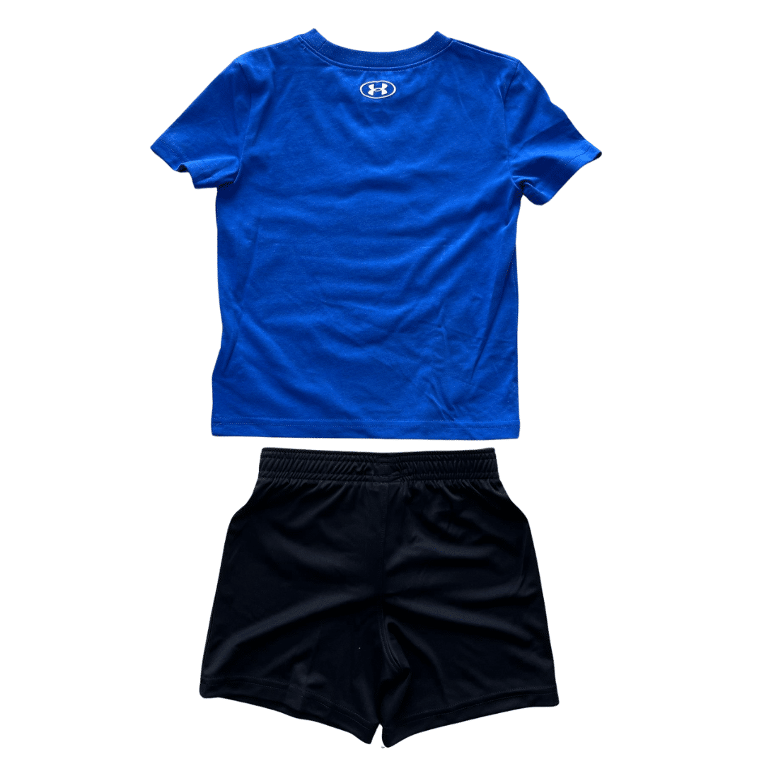 Under Armour Basketball Ss Short Clothing Set Boys Blue UASII1PE-404 - Image 3
