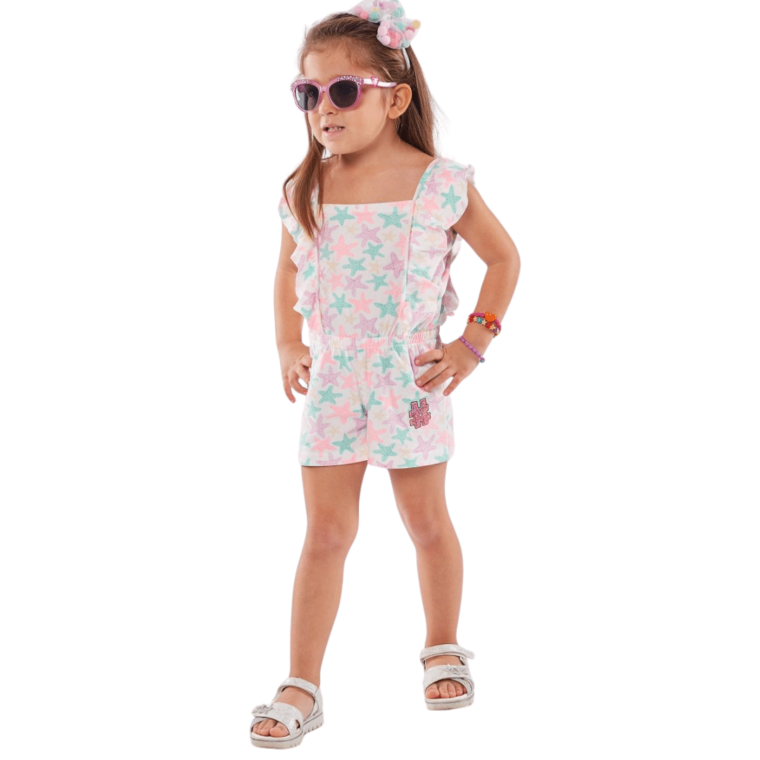 Ebita Girl Jumbsuit Pink 226252