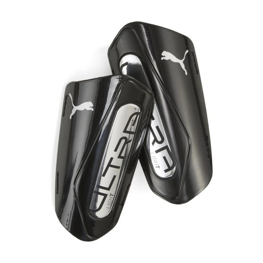 Puma Ultra Light Sleeve Football Player Shin Guards Black 030989-03