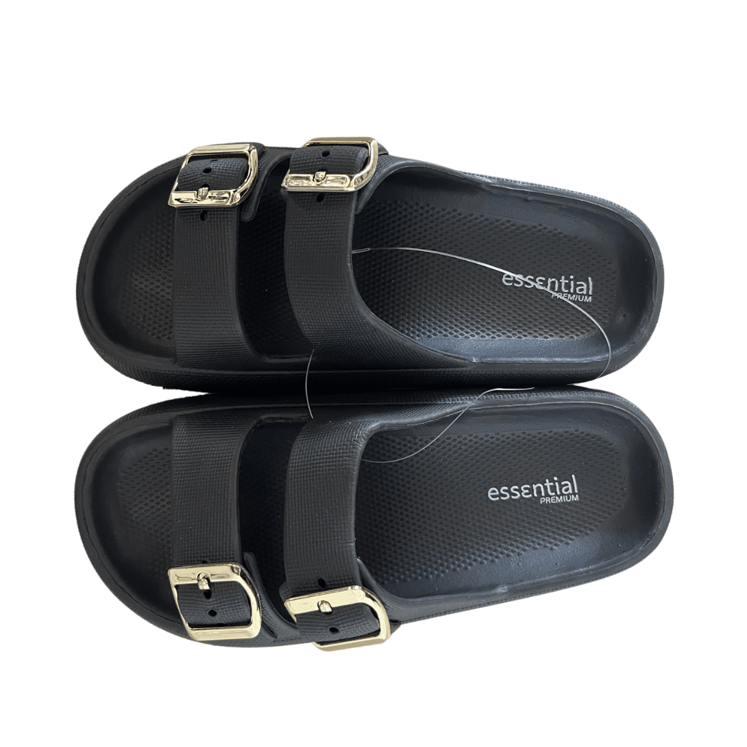 Essential Soft Slippers Shoes Woman Black E282-z0003 – San Siro Sports