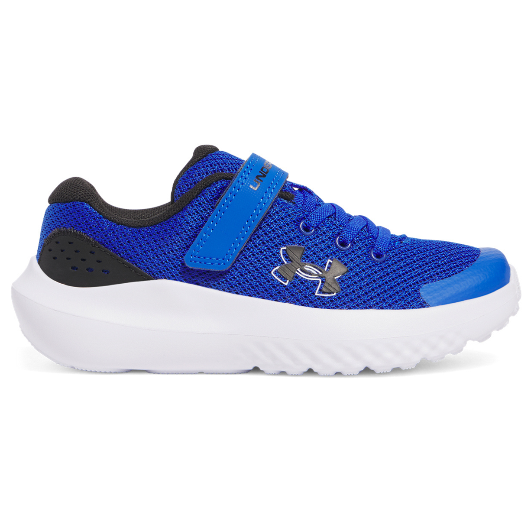 Under Armour Bps Surge 4 Ac Boys Running Shoes Blue 3027104-400