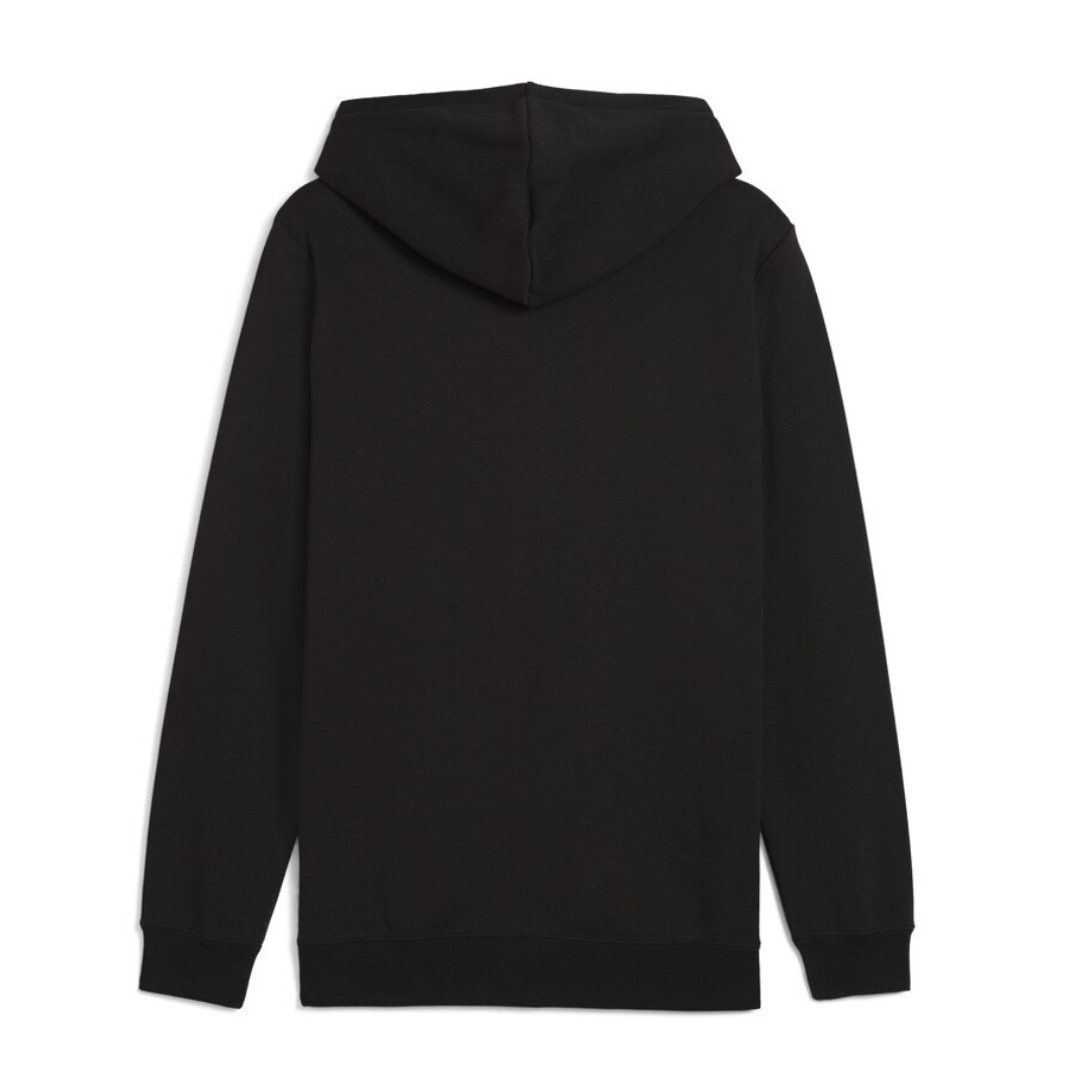 Puma Essentials Small No.1 Logo Full-zip Hoodie Fleece Men Black 682586-01