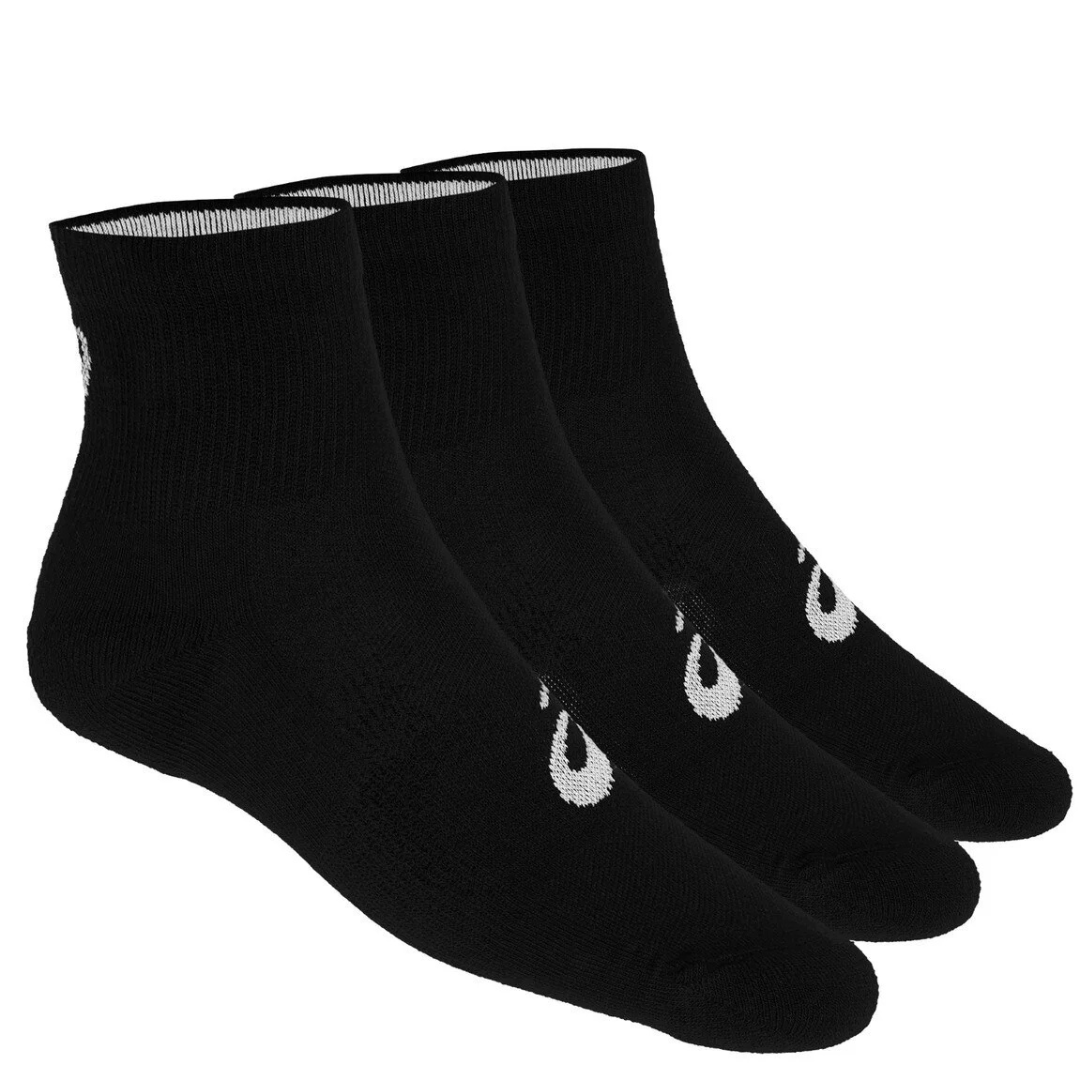 Asics 3ppk Quarter Sock Black ASC-155205U