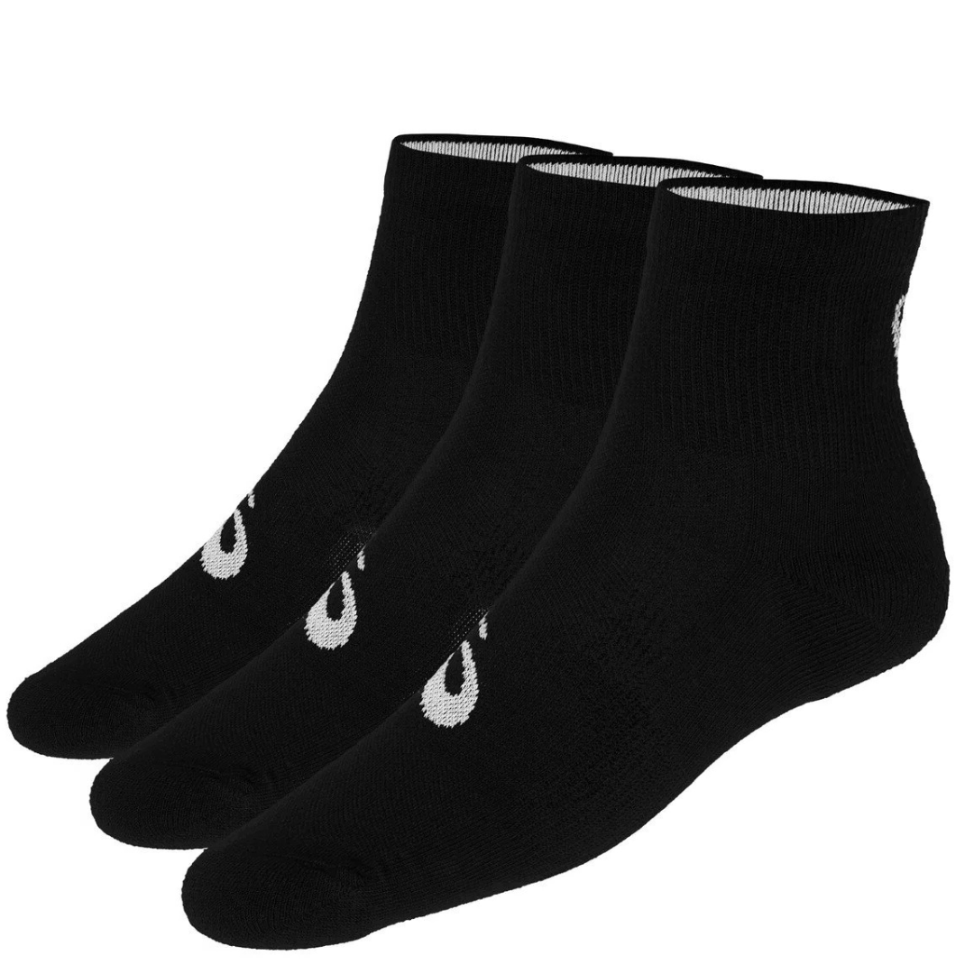 Asics 3ppk Quarter Sock Black ASC-155205U