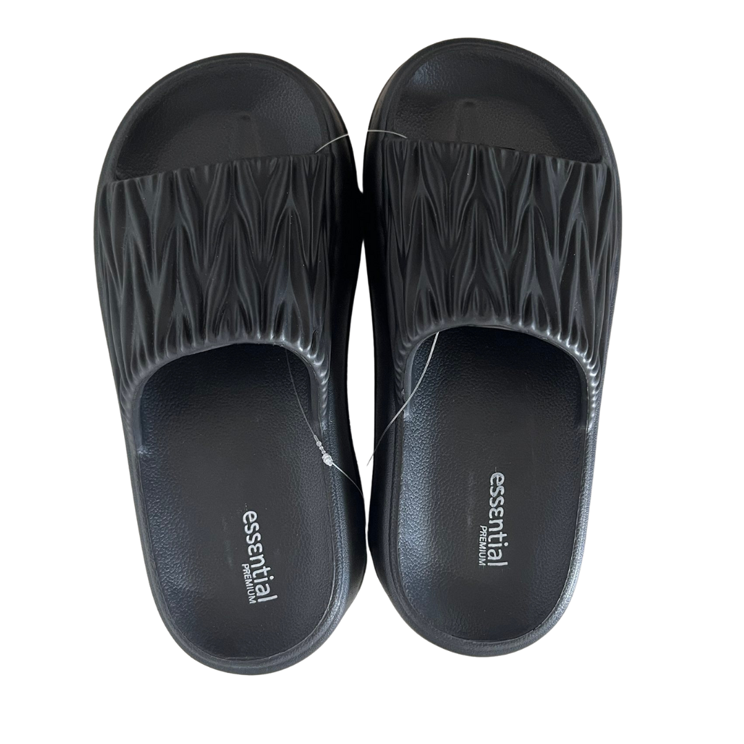 Essential Soft Slippers Shoes Woman Black E462-Z0000