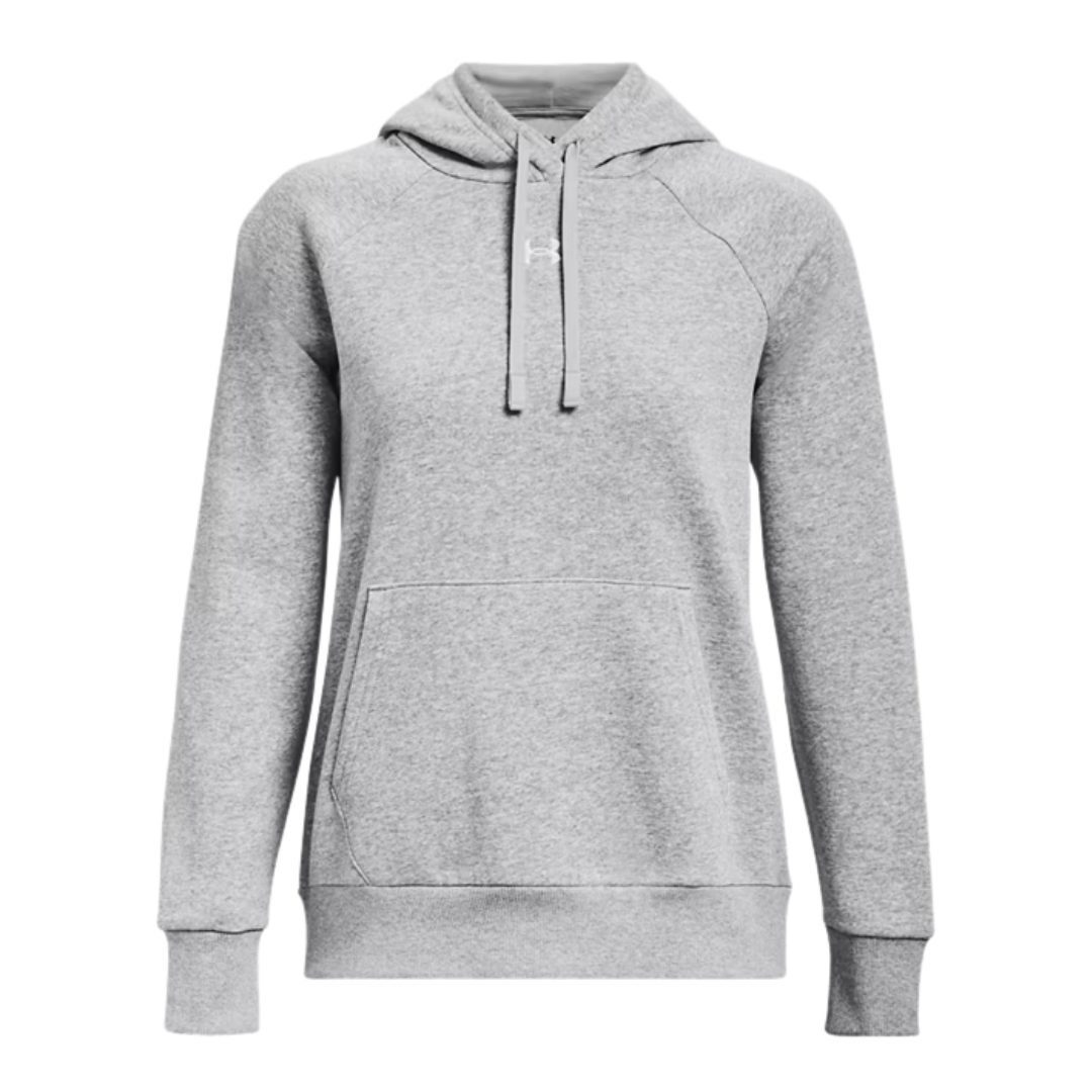 Under Armour Rival Fleece Women Hoodie Grey 1379500-013