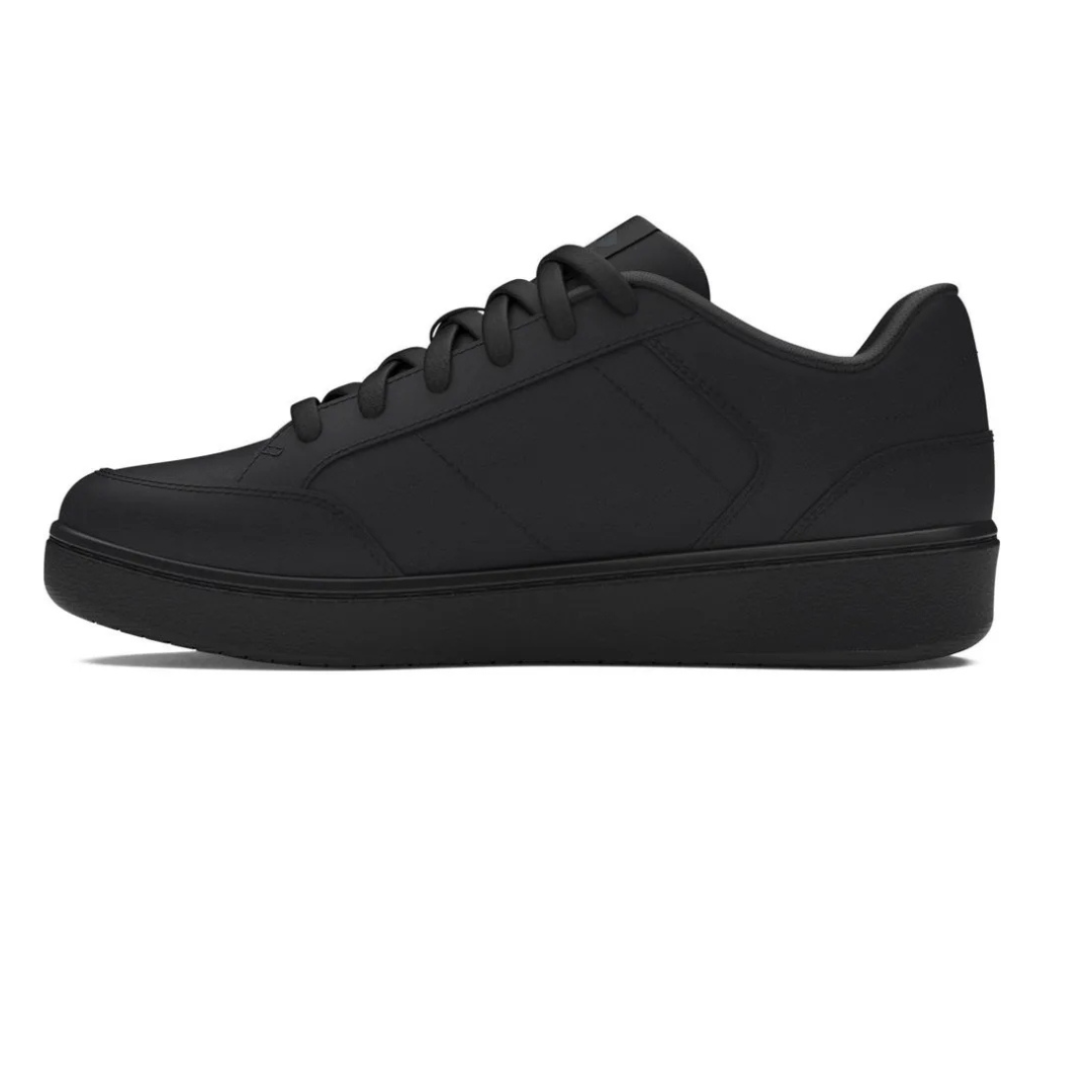 Under Armour Gs Official Leather Unisex Running Shoes Black 3028641-001