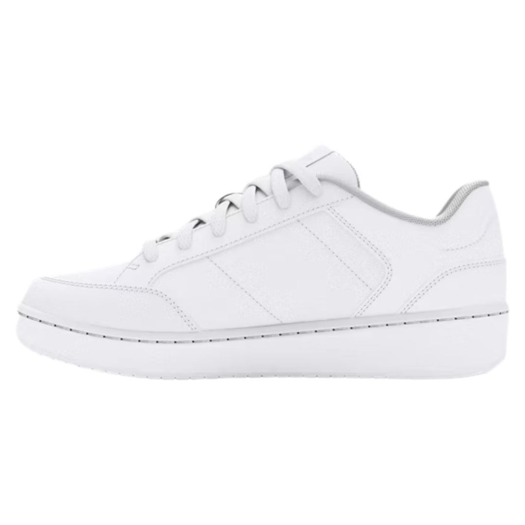 Under Armour Gs Official Leather Unisex Running Shoes White 3028641-100