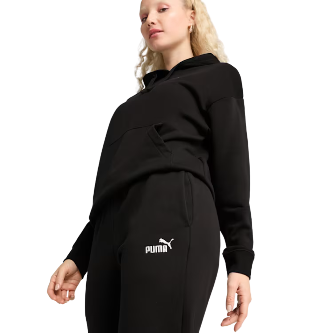 Puma Essentials No.1 Logo Sweatpants Fleece Classic Women Black 682448-01