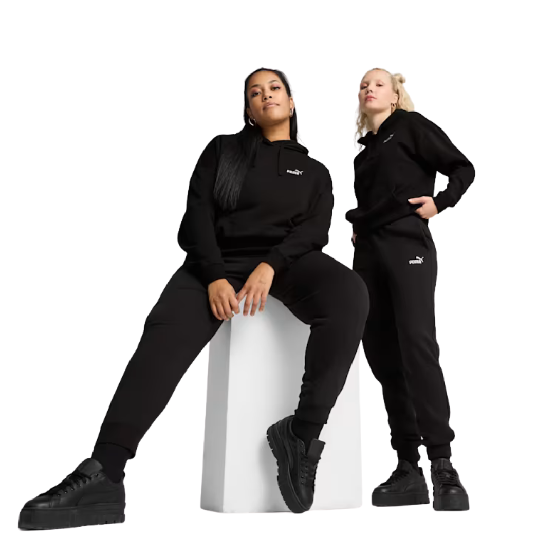 Puma Essentials No.1 Logo Sweatpants Fleece Classic Women Black 682448-01