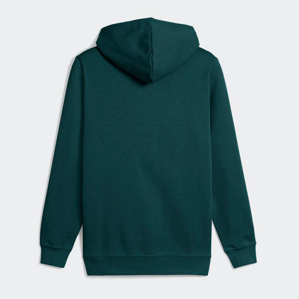 Puma Essential Tape Hoodie Fleece Men Green 684675-75