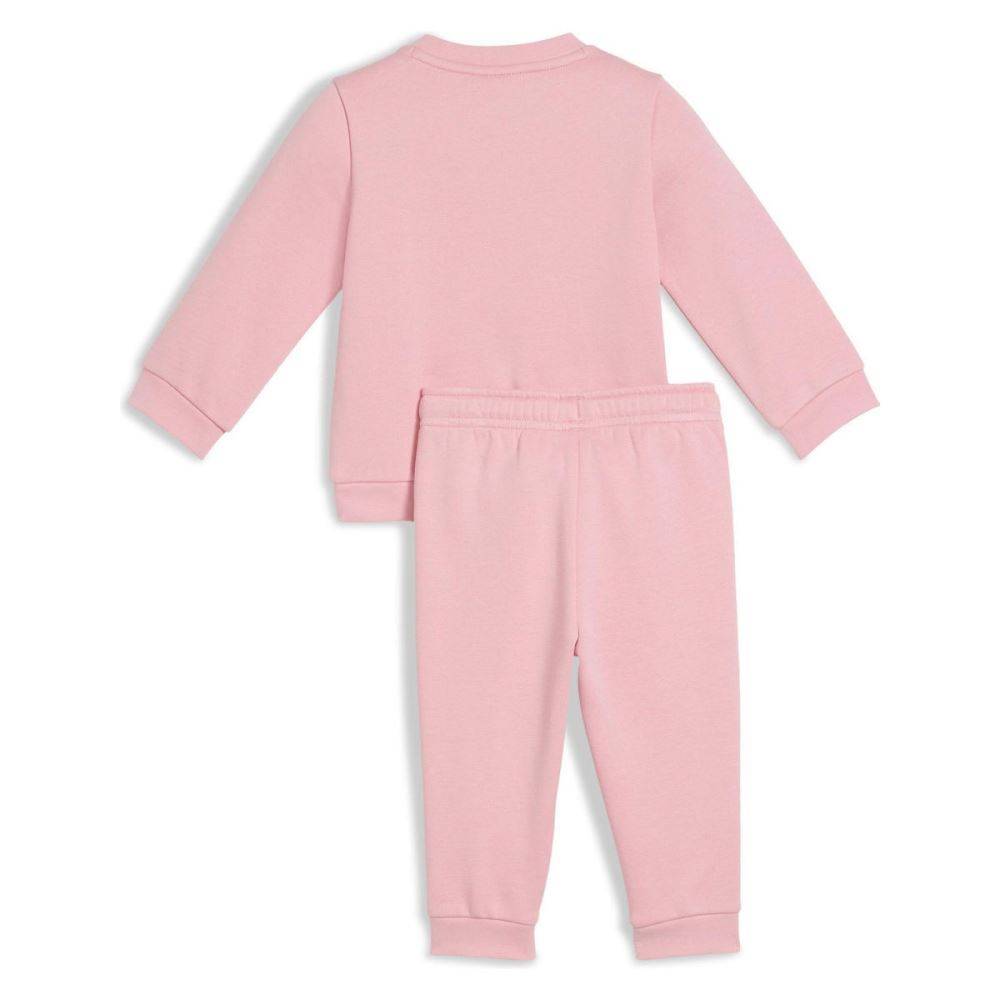 Puma Minicats Essentials Crew Set Fleece Infant Girls Tracksuit Set Pink 686280-27