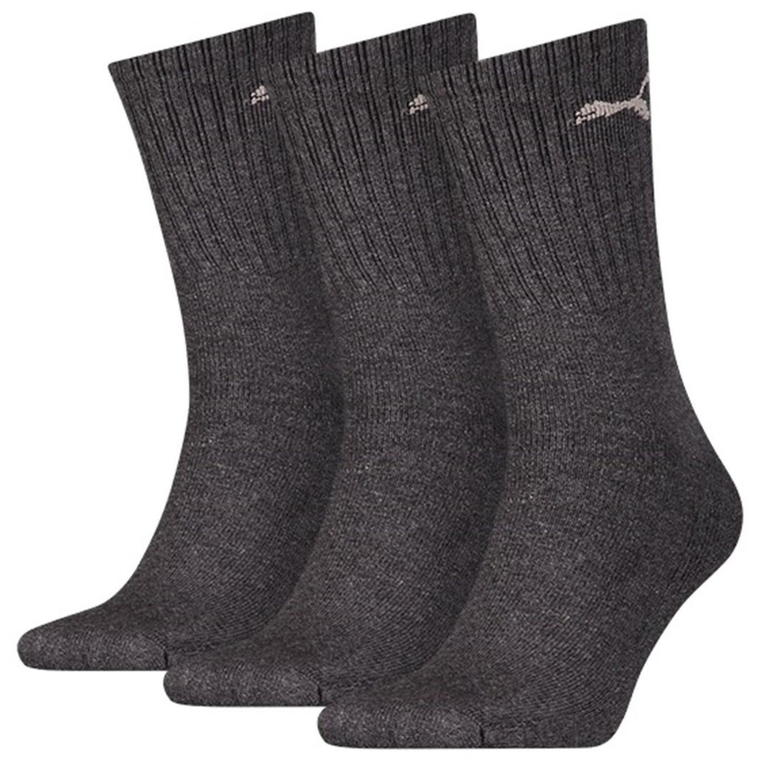 Puma Sport 3 Pairs Unisex Socks Black 7312-201