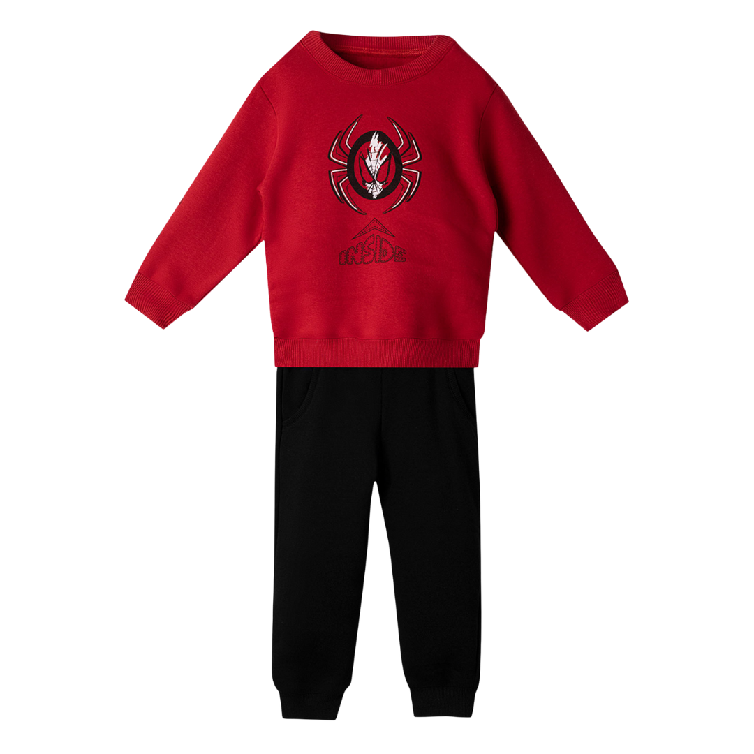Nek Kids Wear Kids Boys Tracksuit Set Red 141825-82