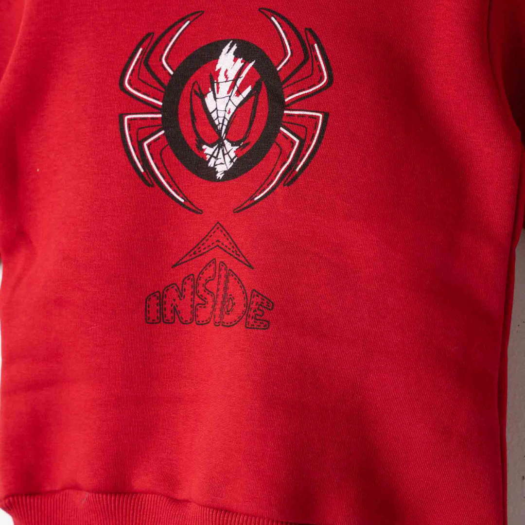 Nek Kids Wear Kids Boys Tracksuit Set Red 141825-82