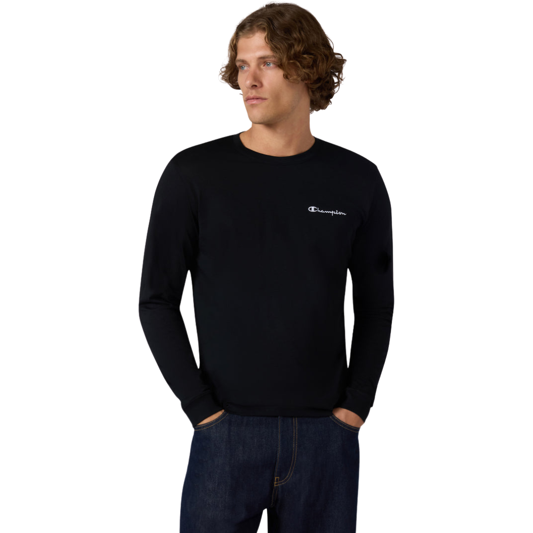 Champion Men Crewneck Long Sleeve T-shirt White 221799-ww001