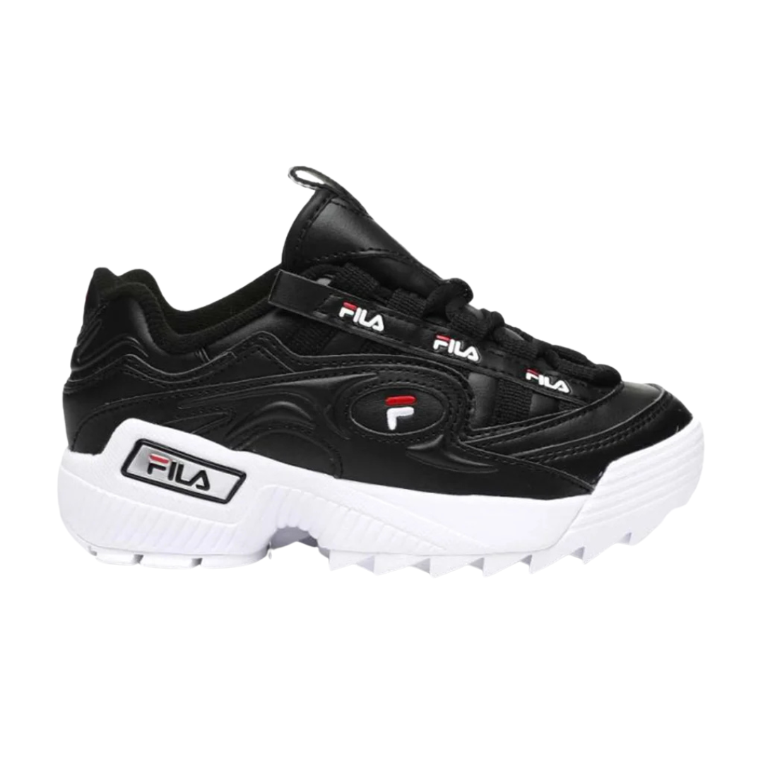 Fila D-formation Fashion Sneakers Kids Girls Shoes White 3cm00776-125