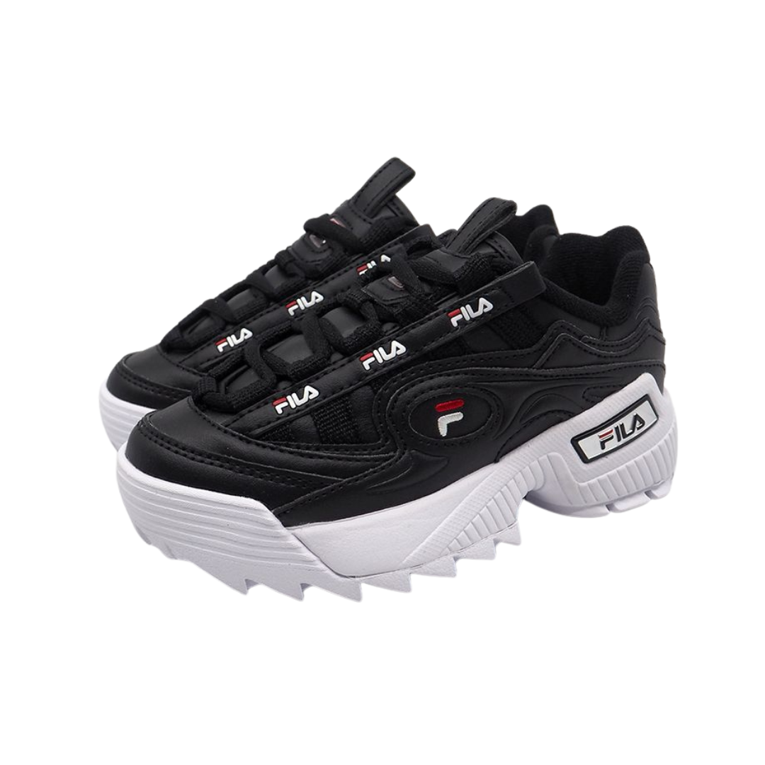 Fila D-formation Fashion Sneakers Kids Girls Shoes White 3cm00776-125